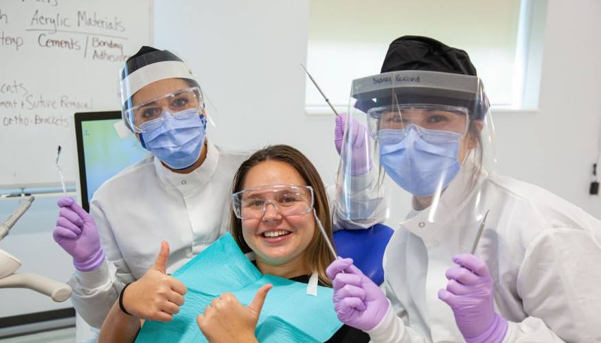 QCC's Dental Hygiene students help keep everyone smiling.