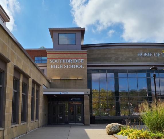 QCC at southbridge’s front entrance