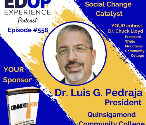 How to Become a Social Change Catalyst - with Dr. Luis G. Pedraja