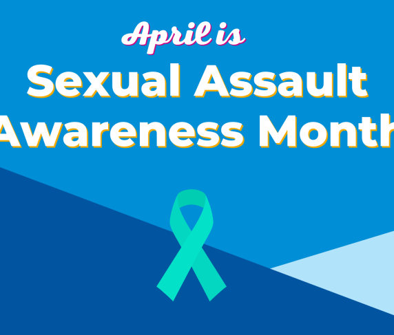 Sexual assault awareness ribbon