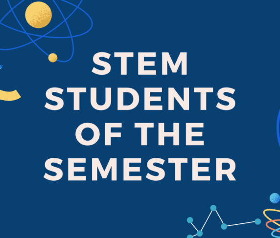 "stem students of the semester" promo