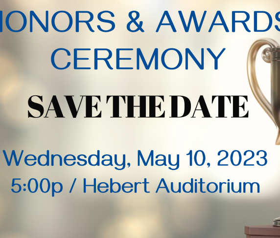 Honors and Awards Save the Date