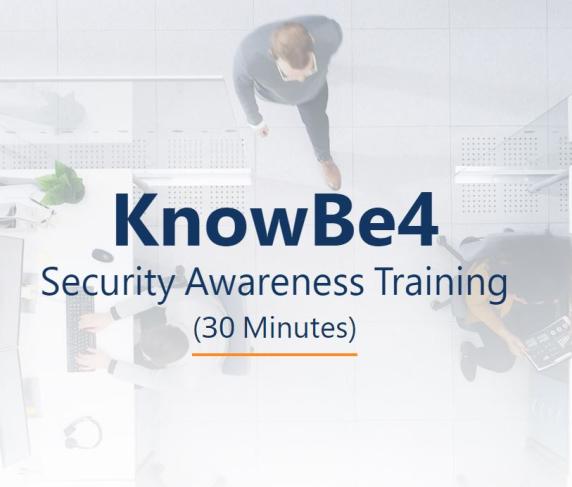 KnowBe4 cybersecurity training