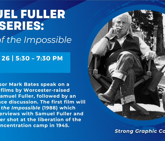 Samuel Fuller Film Series promo