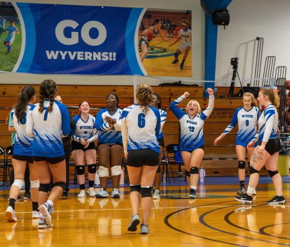 QCC Women's Volleyball Team