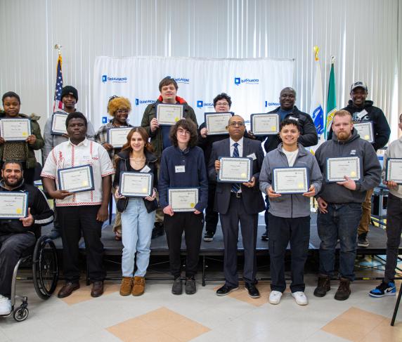 The 2023-2024 cooperative education students