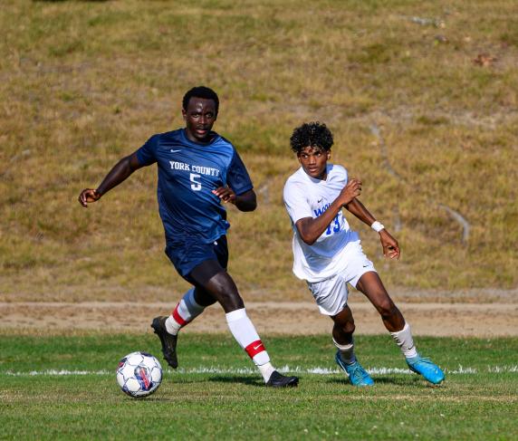 Arop Majak takes on York County Community College 