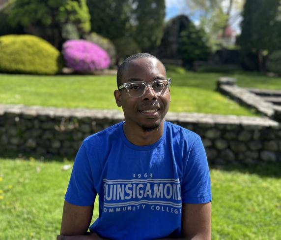 Computer Systems Engineering Technology student Donald Collins