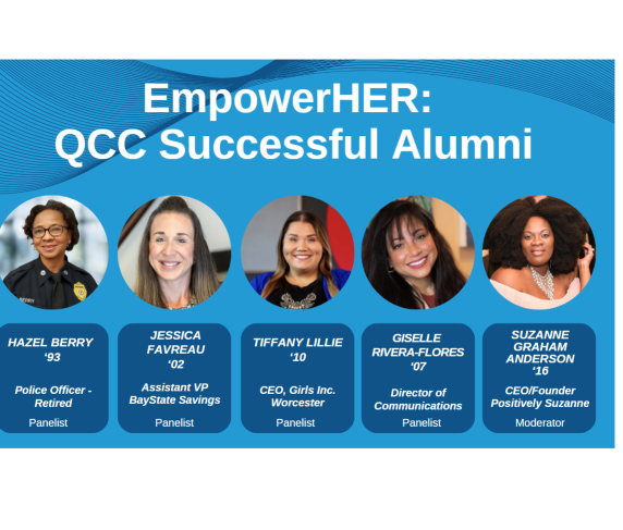 Hear from QCC alumni on March 12