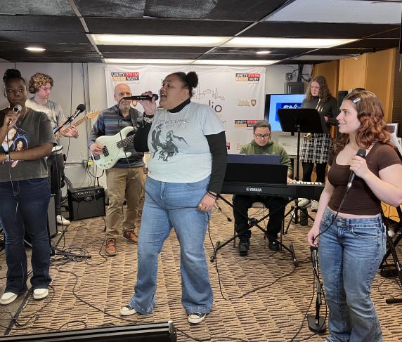 QCC's Music Ensemble at Unity Radio 97.9.