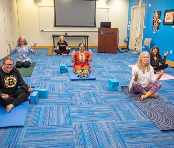 Free yoga classes every Monday!