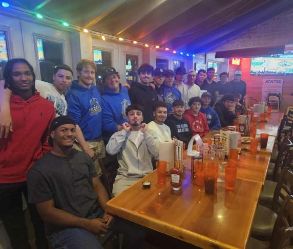 QCC Men's Baseball team celebrated the end of a great season - Go Wyverns!