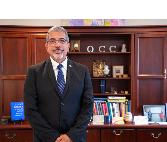 QCC President Dr. Luis Pedraja