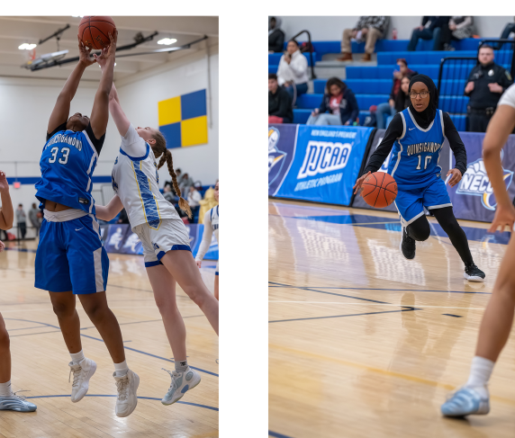 Wyverns at the NJCAA Region 21 Tournament game on February 26