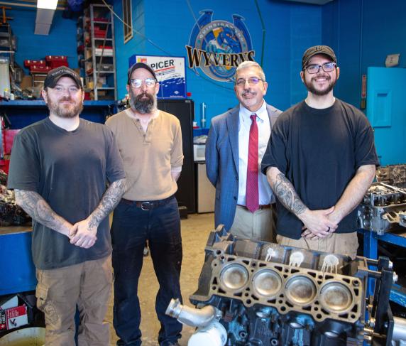 May Campus Connections highlights the Auto Tech program.