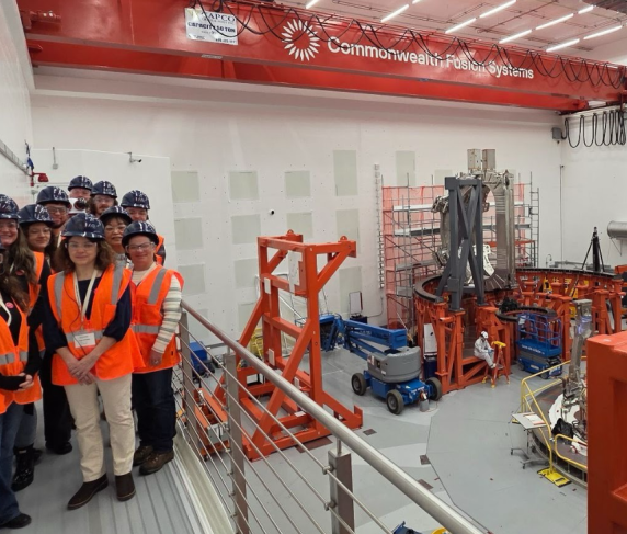 Students in the Radiologic Technology program get a close up look at fusion energy.