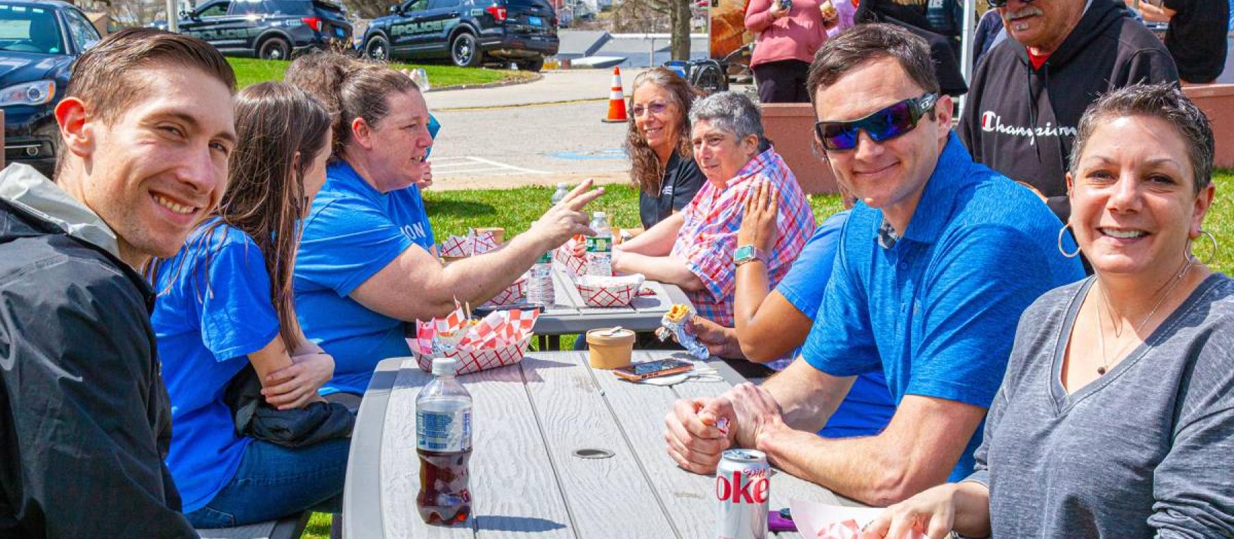 QCC staff enjoy a professional development event
