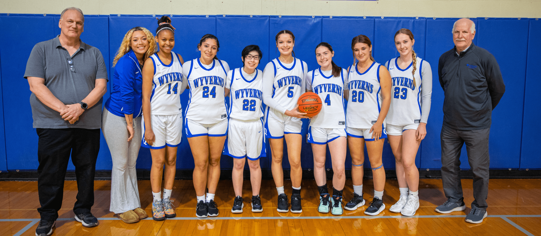QCC's women's basketball team 2024