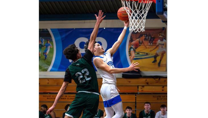 QCC Men's Basketball player Daniel Edmonds