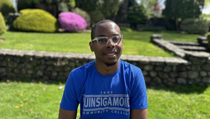 Computer Systems Engineering Technology student Donald Collins