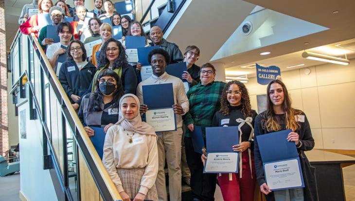Forty-four students received recognition awards on February 2, 2025