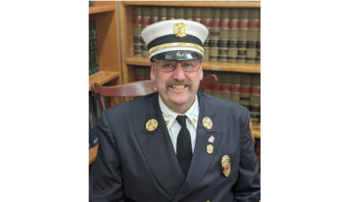 QCC alum Timothy Choate was recently named Chief of Sudbury Fire Department- photo courtesy of Town of Sudbury