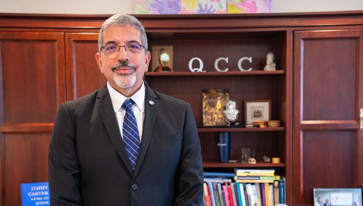 QCC President Dr. Luis Pedraja