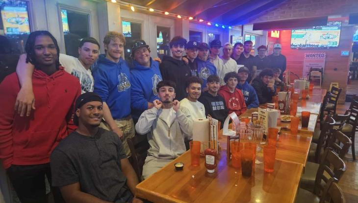 QCC Men's Baseball team celebrated the end of a great season - Go Wyverns!