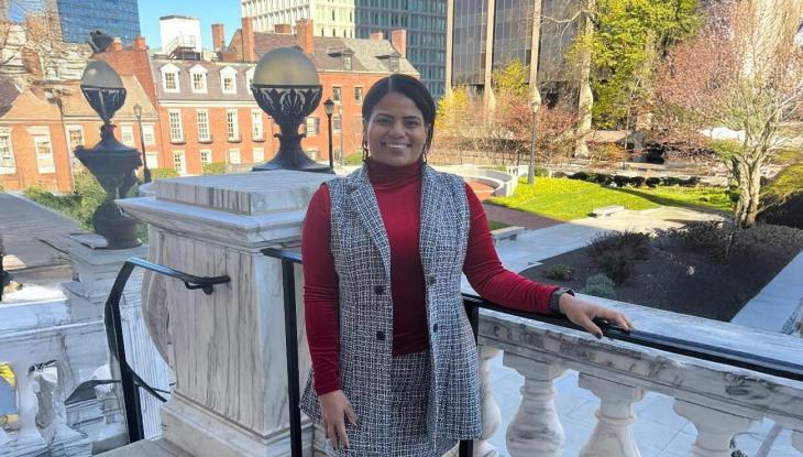 QCC alum Harolyn Castillo Arriaga