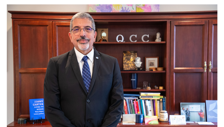 QCC President Dr. Luis Pedraja