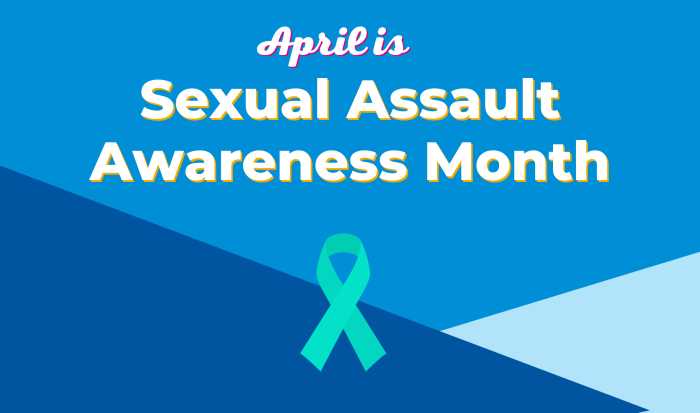 Sexual assault awareness ribbon Sexual assault awareness ribbon