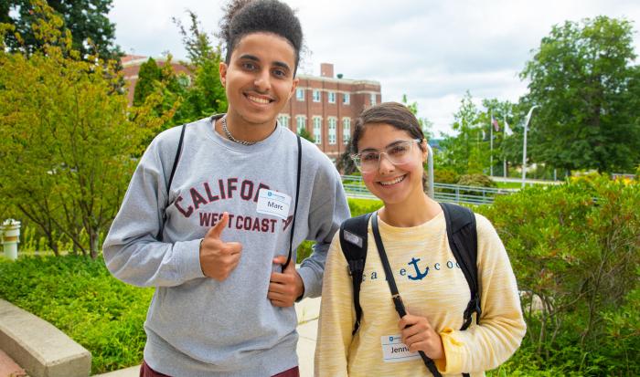 students at Welcome Week 2023