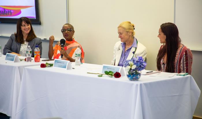 The Womxn in Power Luncheon panel The Womxn in Power Luncheon panel
