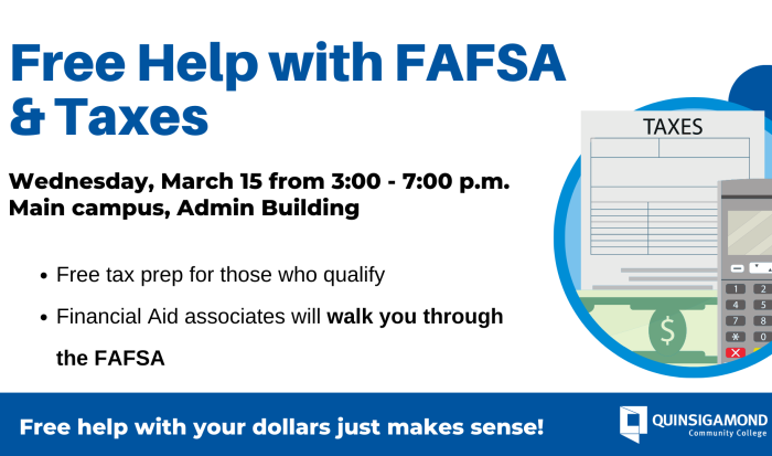 FAFSA and Tax Day FAFSA and Tax Day