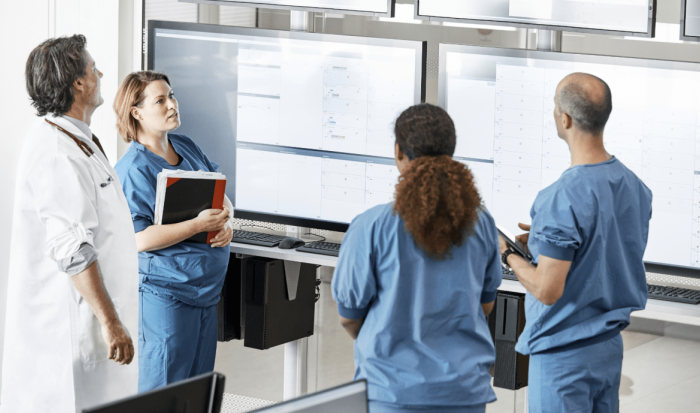 A group of healthcare professionals A group of healthcare professionals