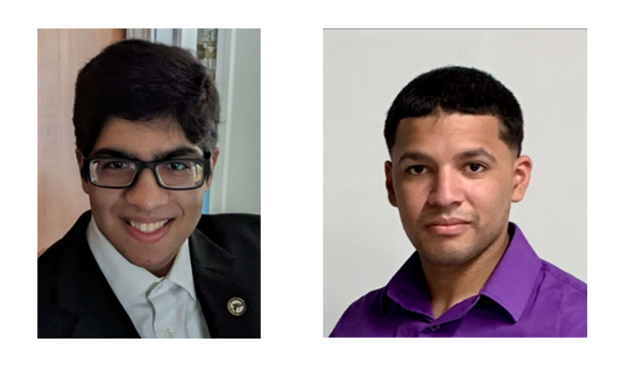 (from left) Vijay Kesevan and Jose Quinones (from left) Vijay Kesevan and Jose Quinones