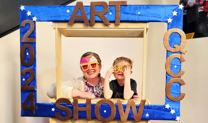 Director of the Children's School Erin Roache (left) with her four-year-old son William Director of the Children's School Erin Roache (left) with her four-year-old son William