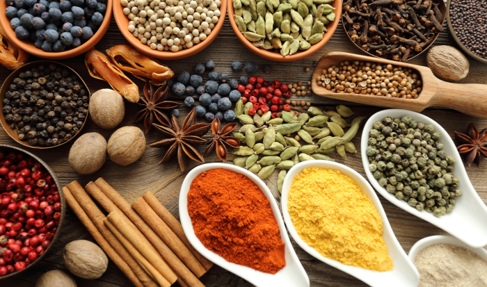 Attendees of the AANHPI Heritage Event got to sample several Asian spices. Attendees of the AANHPI Heritage Event got to sample several Asian spices.
