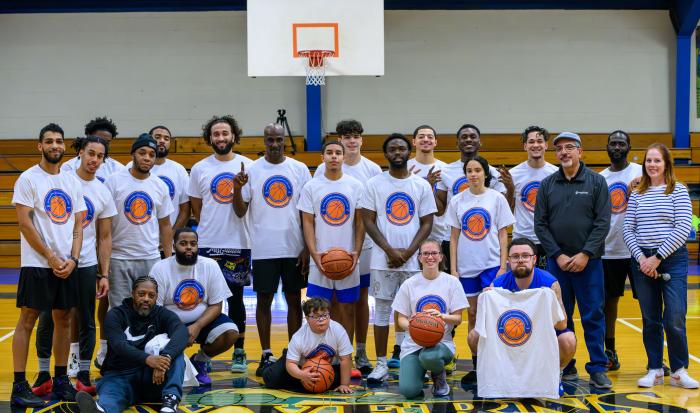 QCC's second annual Alumni Basketball Game.