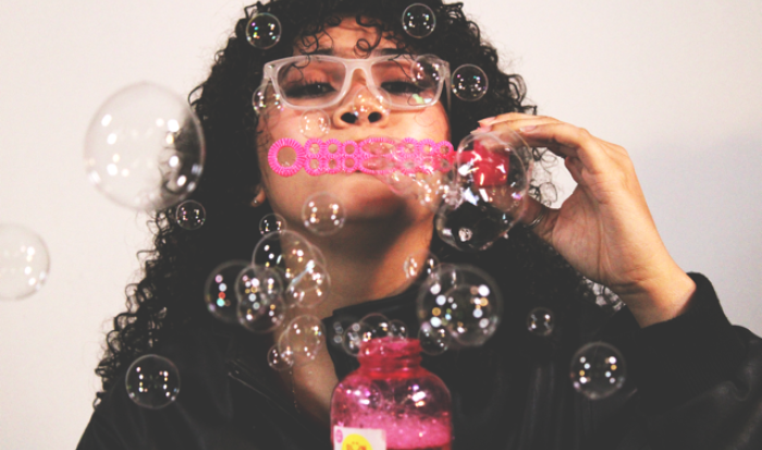 "Bubbly" by QCC Student Dena Laudon "Bubbly" by QCC Student Dena Laudon