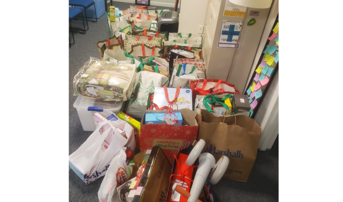 The Human Services Club rounded up a huge donation for the Toys for Joy program The Human Services Club rounded up a huge donation for the Toys for Joy program