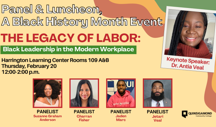 QCC celebrates Black History Month QCC celebrates Black History Month