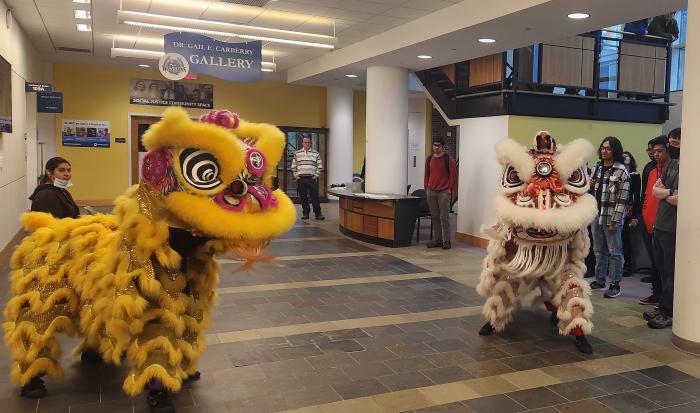 Eternals Lion Dance perform throughout New England using traditional elements in a modernized style.