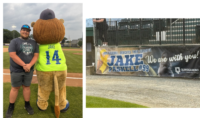 Jake Paskell at the Worcester Bravehearts baseball game Jake Paskell at the Worcester Bravehearts baseball game