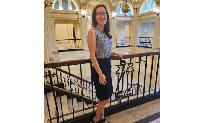 Student of the Month Tracey Powers