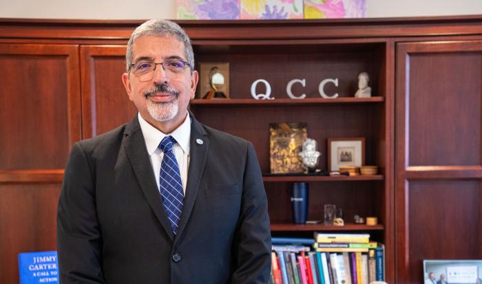 QCC President Dr. Luis Pedraja