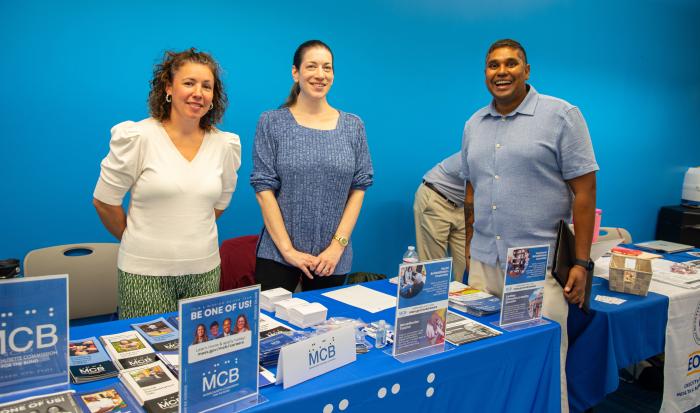 The Mass. Commission for the Blind at the Health & Human Services Direct Care Career Expo