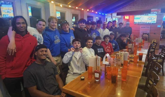 QCC Men's Baseball team celebrated the end of a great season - Go Wyverns!