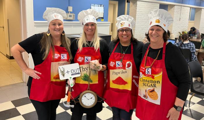 Academic Affairs really knows how to spice things up! But where's ginger?!