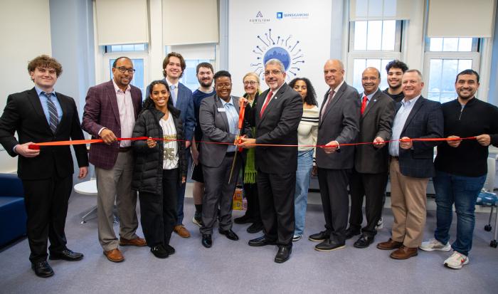 Auxilium Center for Entrepreneurship Ribbon Cutting